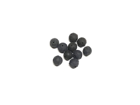 Carp system Gumová kulička Černá 4 mm 20 ks