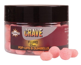 Dynamite Baits Pop-Ups&Dumbells Fluro The Crave 10mm 