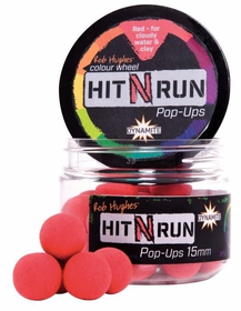 Dynamite Baits Pop-Ups Hit N Run 15mm červená