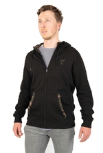 FOX Mikina LW Black/Camo Print Zip Hoody vel. L