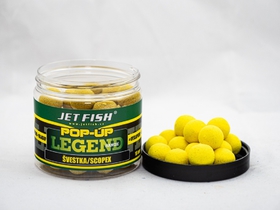 Jet Fish Plovoucí boilie Pop Up Legend Range 60g 16mm Švestka/Scopex 