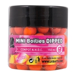 LK Baits Mini Boilies in Dip Compot N.H.D.C 150ml 12mm 