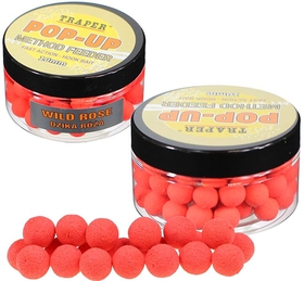 Traper plovoucí boilie Method feeder Jahoda 10mm