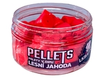 LK Baits Pelety v dipu Lesní Jahoda 60g 12mm 