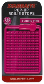 Starbaits zarážky Bait Stopper Pop UP Fluo 240ks růžová