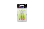 Fox Rage Sada gumových nástrah UV Pro Shad 10cm 3ks Lemon Tiger 