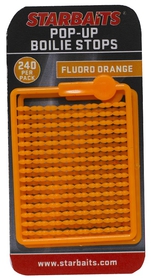Starbaits zarážky Bait Stopper Pop UP Fluo 240ks oranžová