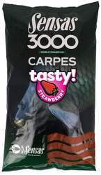 Sensas 3000 Carp Tasty Strawberry 1kg