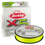 Berkley šňůra X5 Flame green 0,08mm 150m