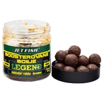 Jet Fish Boosterované boilie Legend Range 250ml 24mm Kořeněný tuňák Broskev 