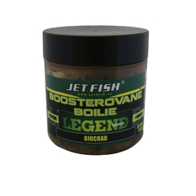 Jet Fish Boosterované boilie Legend Range 250ml 24mm Biocrab