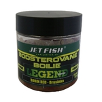 Jet Fish Boosterované boilie Legend Range 250ml 24mm Robin Red Brusinka