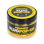 Mikbaits Plovoucí Boilie Fluo Sladká kukuřice 150ml 14mm