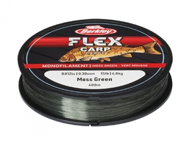 Berkley Vlasec Flex Carp Moss Green 400m 0,30mm 6,8kg