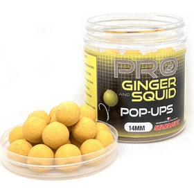 Starbaits Plovoucí Boilies Probiotic Ginger Squid Pop Up 80g 14mm