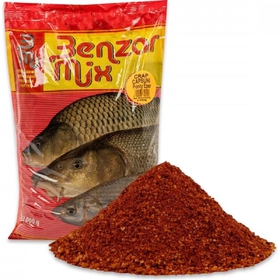 Benzar Mix Krmítková směs 1kg Kapr Jahoda