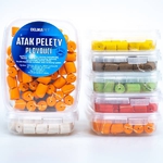 Delikapet Atak Pelety navázané plovoucí 30g 10mm Scopex