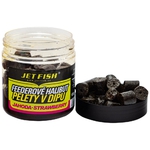 Jet Fish Feederové halibut pelety v dipu 120g 12mm Chilli