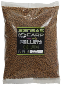 Sensas Pelety Club Scopex 1kg 4mm