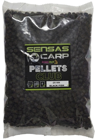 Sensas Pelety Club Black Fish 1kg 8mm