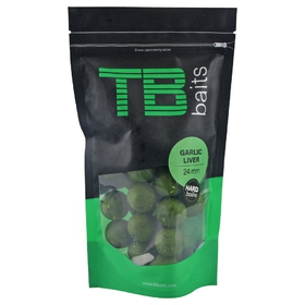 TB Baits Hard Boilie Garlic Liver 250g 28mm