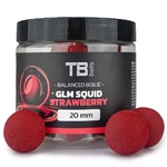 TB Baits Vyvážené Boilie Balanced + Atraktor GLM Squid Strawberry 100g 20mm