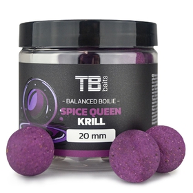 TB Baits Vyvážené Boilies Balanced + Atraktor Spice Queen Krill 100g 16mm