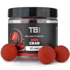 TB Baits Vyvážené Boilie Balanced + Atraktor Red Crab 100g 20mm