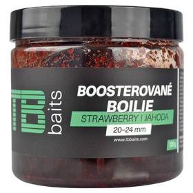 TB Baits Boosterované Boilie Strawberry 120 g 20-24 mm