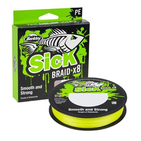 Berkley Šňůra Sick X8 150 m 0,12 mm 11,2 kg Flame Green