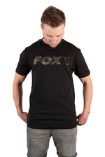 Fox Tričko Black Camo Chest Print T-Shirt velikost L