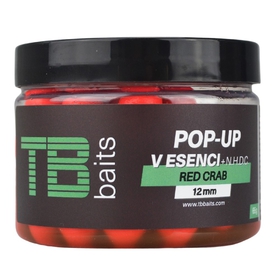 TB Baits Plovoucí Boilie Pop-Up Red Crab + NHDC 65 g - 12 mm