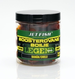 Jet Fish Legend Range Boosterované boilie 250 ml 20 mm Banán Chilli 