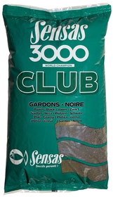 Sensas Krmítková Směs 3000 Club Gardons Noir 1 kg plotice černá