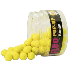 Carp Inferno Pop-up Boilies Fluo 12 mm 200 ml Banán