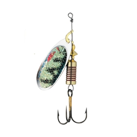 DAM Třpytka Nature 3D Spinner vel.4 10g Perch