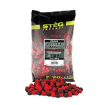 Stég Pellet Mix 5 mm 800 g Jahoda Halibut