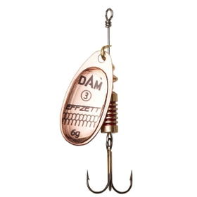 DAM Třpytka Standard Spinner vel.4 10g Sinking Copper