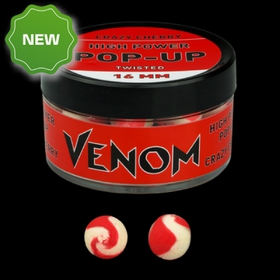 Feedermánia Venom High Power Pop-Up Boilie 16 mm Crazy Cherry