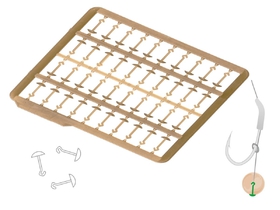 Zfish Zarážky Boilie Caps Long 40 ks