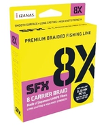 Sufix Splétaná šňůra SFX 8X 0,148 mm 7,7 kg 135 m tmavě zelená 