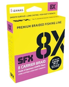 Sufix Splétaná šňůra SFX 8X 0,104 mm 5 kg 135 m tmavě zelená 