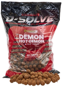 Starbaits D-Solve Rozpustné Boilies Hot Demon 2,5 kg 20 mm