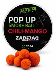 Stég Zabijaq Pop Up Smoke Ball 25 g 12 & 14 mm Chili Mango 