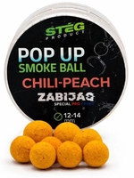 Stég Zabijaq Pop Up Smoke Ball 25 g 12 & 14 mm Chili Peach