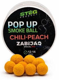 Stég Zabijaq Pop Up Smoke Ball 25 g 12 & 14 mm Chili Peach