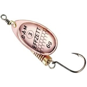 DAM Třpytka Singlehook Spinner vel.1 3g Sinking Copper 