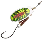 DAM Třpytka Singlehook Spinner vel.2 4g UV Firetiger 
