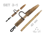 Zfish Závěska Heavy Duty Clip Complete Set 40 mm