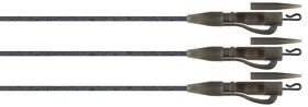 Fox Závěsky Edges Tungsten Tubing Leadclip Ready Rigs Size 7 3 ks